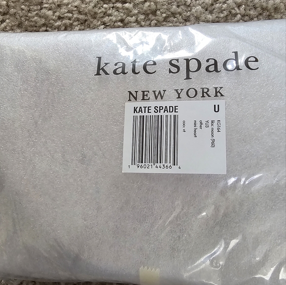 Kate Spade ♠️ Love Shack Mini Heart Crossbody Lilac Moonlight Multi Purse - Picture 6 of 6